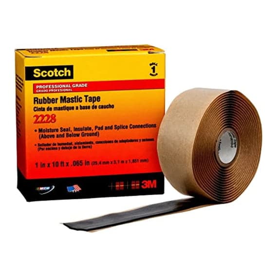 Cinta autofundente erp 3M SCOTCH 2228 · 2"X negro (SCOTCH-2228)