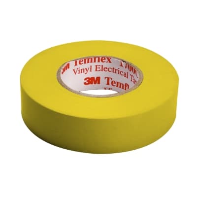 Cinta aislante vinílica temflex 3M XA009205585 · 1700 3/4¨ x18m amarillo