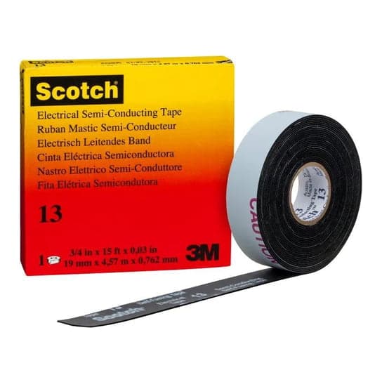 Cinta semiconductora 3M SCOTCH 13 · 3/4"X 4.5m (SCOTCH-13)