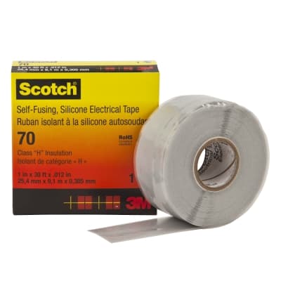 Cinta silicona contra arcos eléctricos scotch 3M 80611438617 · 70 1¨ x9.2m