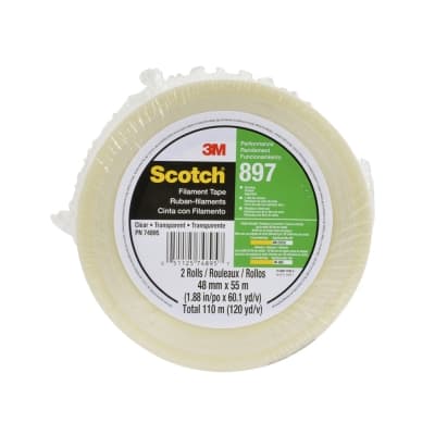Cinta filamentada calidad superior 3M 70006120078 · 897 18mmx55m
