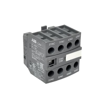 Bloque de contacto auxiliar frontal ABB 1SBN010140R1122 · 2NA+2NC para contactores AF09-AF16 30-10