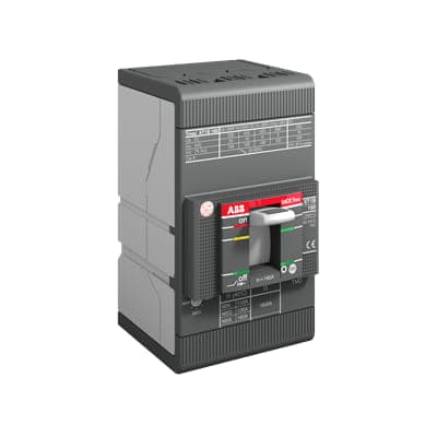Interruptor de caja moldeada ABB XT1C 160 TMD 50-500 3p F F · Interrupt0R M0Ld reg 35-50A 40kA 230V / R50 3P (ABB-INTERRUPTOR-CAJA-MOLDEADA-35-50A-230)