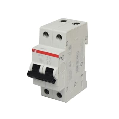 Imagen referencial de la serie: Interruptor termomagnético ABB 2CDS212001R0064 · 2x6A 10/6kA 230/400V tipo C DIN