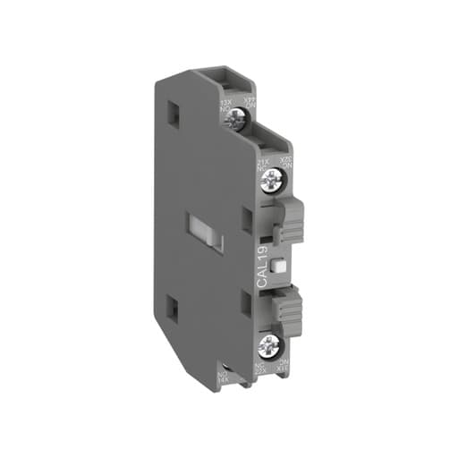 Contacto auxiliar lateral ABB CAL19-11 · 1NA+1NC para contactor Af116…Af370