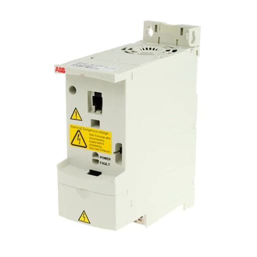 Imagen referencial de la serie: Variador de velocidad ABB ACS310-03E-02A6-4 · trifásico380-480V 1HP 2.6A IP20