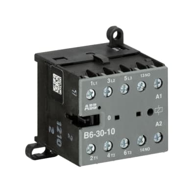 Mini contactor ABB GJL1211001R8100 · 9A(AC3) 16A(AC1) 690V 3P 1NA 220-240VAC