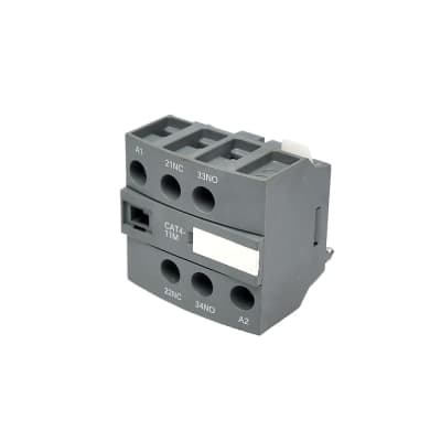 Bloque de contacto auxiliar frontal ABB 1SBN010151R1111 · 1NA+1NC para contactores AF09-AF16 30-10