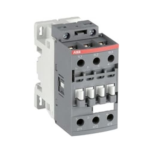 Imagen referencial de la serie: Contactor ABB AF12-30-01-11 · 12A. AC3 24-60VAC/Dc