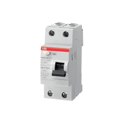 Interruptor diferencial ABB 2CSF202066R1630 · 2x63A 30mA 230V 2 módulos