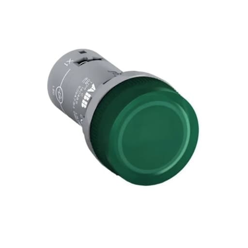 Portalampara ABB CL2-523G · comp. con LED incluye verde 230VAC