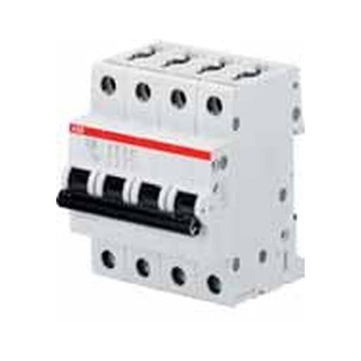 Imagen referencial de la serie: Interruptor termomagnético miniatura ABB S202-D4 · 2P curva D 4A