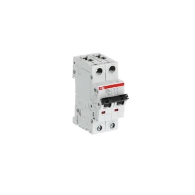 Interruptor termomagnético ABB 2CDS252001R0824 · 2x100A 10/6kA 230/400V tipo C DIN