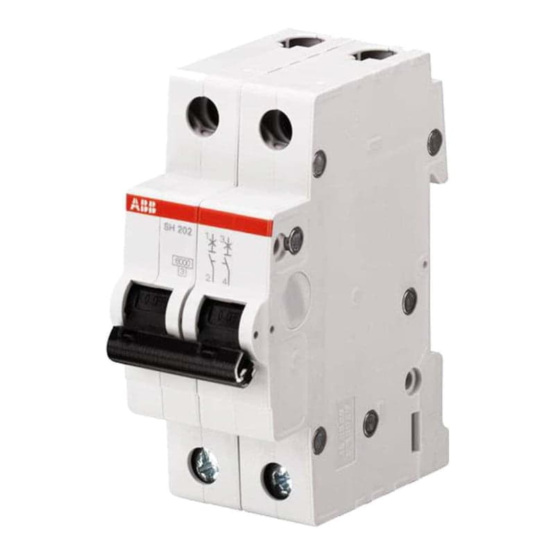 Interruptor termomagnético ABB SH202-C40 · 2P 40A 230VAC 10kA curva C
