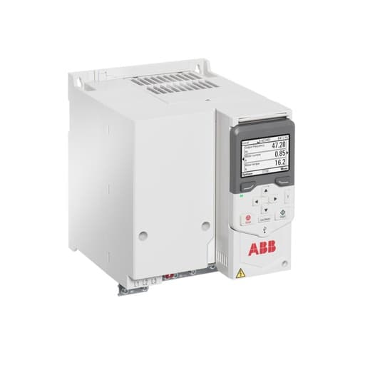 Imagen referencial de la serie: Variador de velocidad ABB ACS480-04-018A-4 · 7.5kW / 10HP, 18A, 380-480V, trifásico