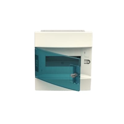 Tablero para empotrar de termoplástico ABB 1SLM004100A1202 · 8 DIN 232x250x108mm con puerta