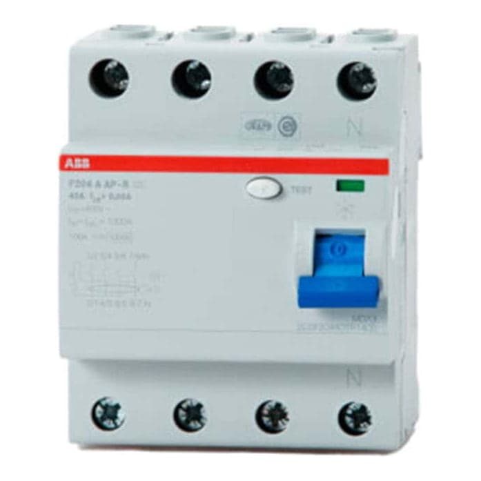 Diferencial ABB · 4x63A trifásico (ABB-DIFERENCIAL-4X63A)
