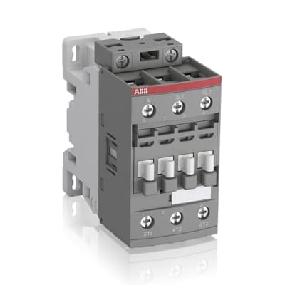 Imagen referencial de la serie: Contactor ABB 1SBL277001R1300 · 32A(AC3) 50A(AC1) 690V 3P sin contactos 100-250VAC/DC