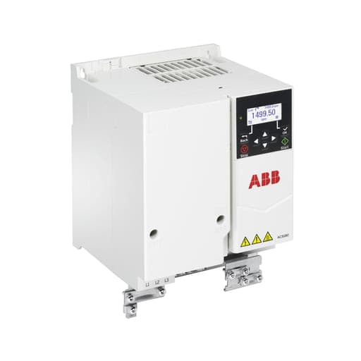 Variador de velocidad ABB ACS180-04S-25A0-2 · 5.5kW / 7.5HP, 25A, 200-240V, trifásico