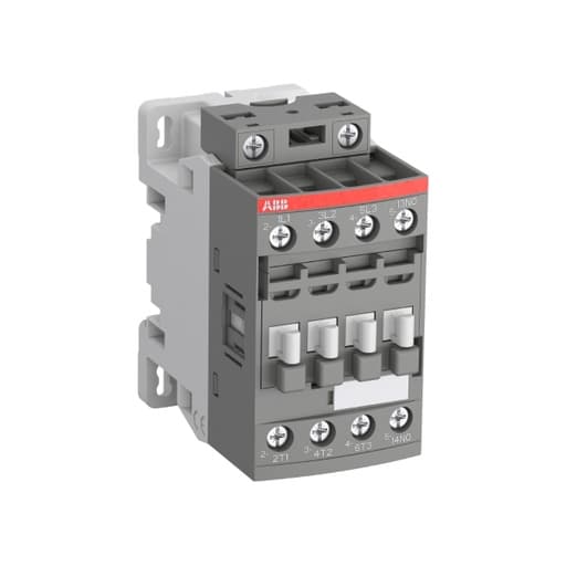 Imagen referencial de la serie: Contactor ABB AF16-30-10-13 · 3P 18A AC3, bobina 100-250V50/60Hz 100-250VDC, 1NA