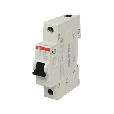 Interruptor termomagnético ABB 2CDS211001R0064 · 1x6A 6kA 230/400V tipo C DIN
