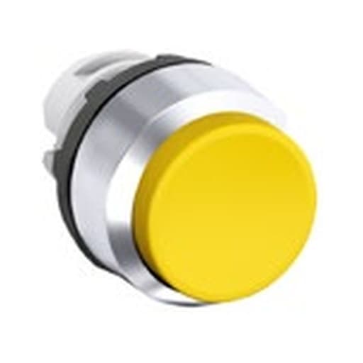 Imagen referencial de la serie: Pulsador ABB MP3-10G · mod. extendido bisel plástico - verde