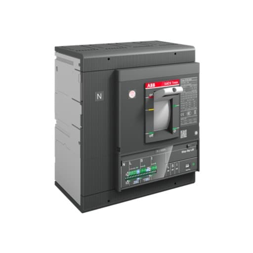 Interruptor automático TMAX ABB XT5S 400 Ekip Dip LS/I In=400 4p F F · fijo, tetrapolar, con terminales (ABB-INTERRUPTOR-AUTOMATICO-TMAX-400)