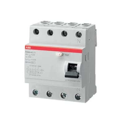 Interruptor diferencial ABB 1TMF204006R1250 · 4x25A 30mA 230/400V AC