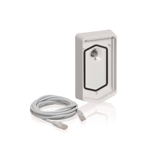 Plataforma de montaje para panel de control ABB DPMP-02 · A puerta incluye: cable CAT