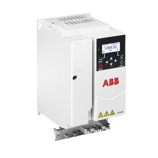 Variador de velocidad ABB ACS180-04S-12A2-1 · 3kW / 4HP, 12.2A, 200-240V, monofásico