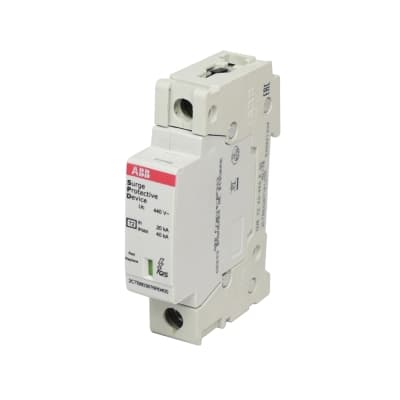 Limitador de sobretensión ABB 2CTB803871R1200 · T2 1P 40kA 440V 230V