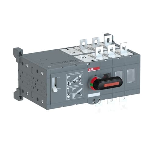 Imagen referencial de la serie: Conmutador motorizado bajo carga ABB OTM630E3CM230C · 1-0-2 3P 630A control 220VAC