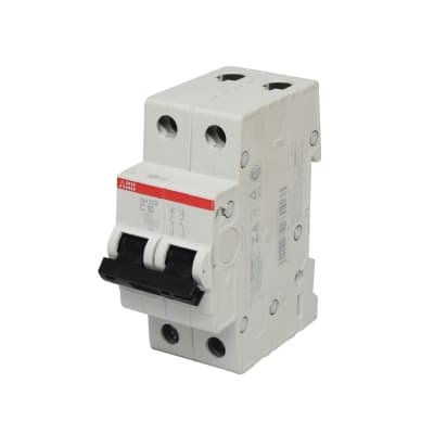 Interruptor termomagnético ABB 2CDS212001R0104 · 2x10A 10/6kA 230/400V tipo C DIN