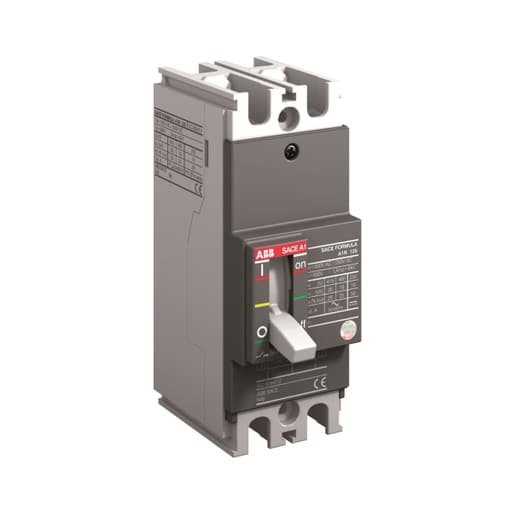 Imagen referencial de la serie: Interruptor de caja moldeada ABB A1N/P 125 TMF 16-400 2p F F · 2x16A. - - 16A-2P - Formula (ABB-INTERRUPTOR-CAJA-MOLDEADA-16A-2P)