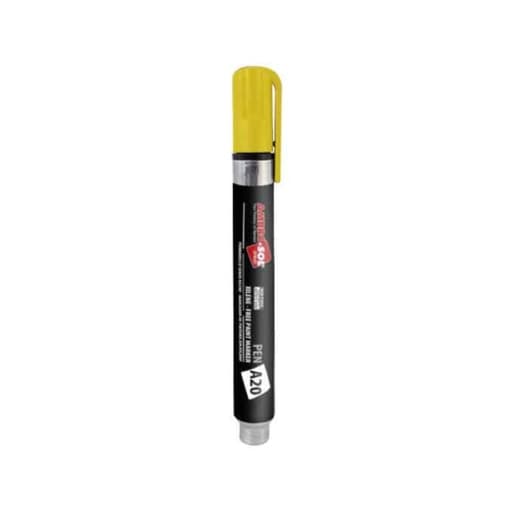 Marcador AMBRO-SOL PENA20GIALLO · A20 punta media color amarillo 13 ml