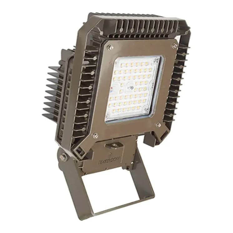 Reflector LED clase I APPLETON AMLGL6CG6BU · DIV2, NEMA 4X, 71W, 8300lm,1 20-277V, 5000K, M/YOKE, vidrio claro