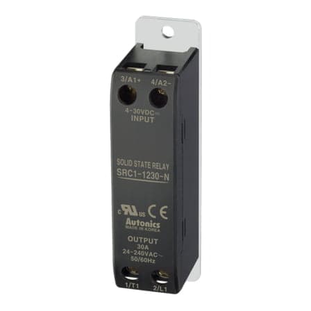 Relevadores de estado sólido monofásico AUTONICS SRC1-1230 · 30A, 4-30VDC