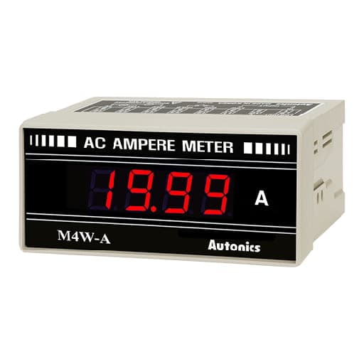 Amperímetro digital AUTONICS M4W-DA-4 · 19.99A/110-220VAC