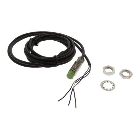 Sensor de proximidad inductivo NPN NC AUTONICS PR12-4DN · M12 3Hilos IP67, detección4mm, 12x12x1mm