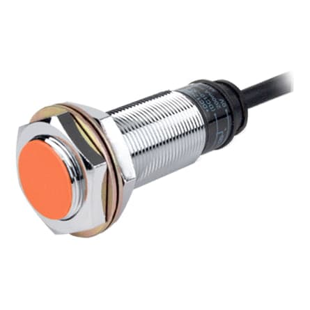 Imagen referencial de la serie: Sensor de proximidad inductivo PNP NC AUTONICS PR18-5DP2 · M18 3Hilos IP67, detección5mm, 18x18x1mm