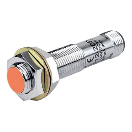 Sensor de proximidadC/Pant PNP NA AUTONICS PRCM12-2DP · M12, detección 2mm, 12x12x1mm