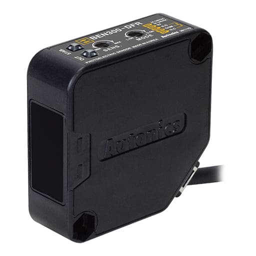Sensor fotoeléctrico difuso reflectivo NPN NA AUTONICS BEN300-DFR · detección300mm, 24-240VAC