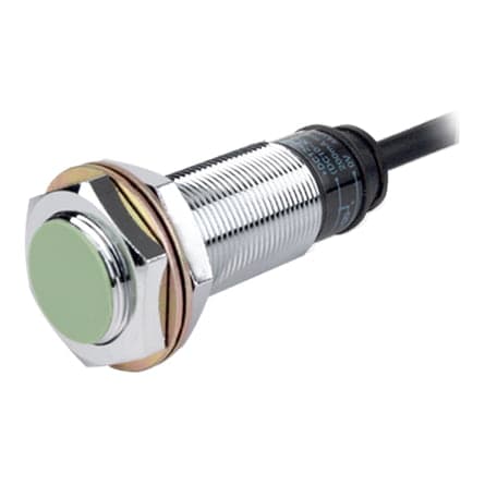 Imagen referencial de la serie: Sensor de proximidad inductivo NPN NA AUTONICS PR18-5AO · M18 3Hilos IP67, detección5mm, 18x18x1mm