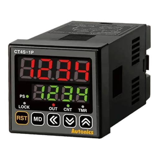 Counter timer AUTONICS CT4S1P4 · 100-240VAC