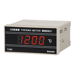 Indicador de temperatura AUTONICS T4WI-N4NKCC · 4 dígitos de 0A 1200°C, 100-240VAC