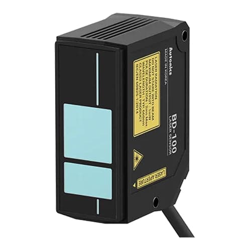 Sensor AUTONICS BD-100 · Desplaz.Laser70-130mm
