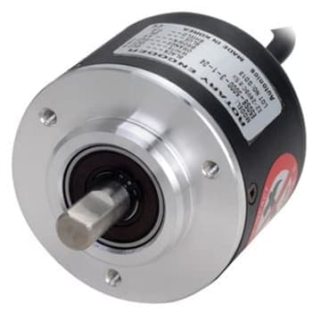 Imagen referencial de la serie: Encoder incremental AUTONICS E50S8-1024-3T24 · 1024P/R, 5000Rpm, cuerpo 50mm, eje 8mm, 12-24VDC