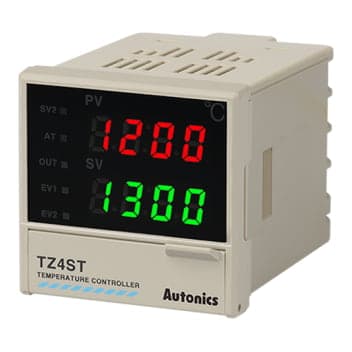 Controlador de temperatura con doble PID AUTONICS TC4ST-14R · 4 dígitos, 100-240VAC, 48x48mm