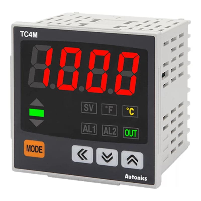 Controlador de temperatura PID AUTONICS TC4M-14R · 72x72mm, 100-240VAC