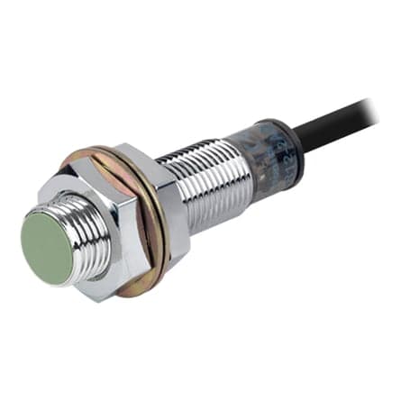Imagen referencial de la serie: Sensor de proximidad inductivo AC AUTONICS PR12-2AC · M12 3Hilos IP67, detección2mm, 12x12x1mm